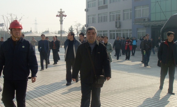 垃圾燃烧行业专家代表旅行海宁项目